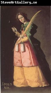 Francisco de Zurbaran St Apollonia (mk05)